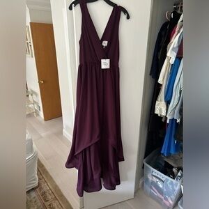 NWT! High Low Evening gown Size 10